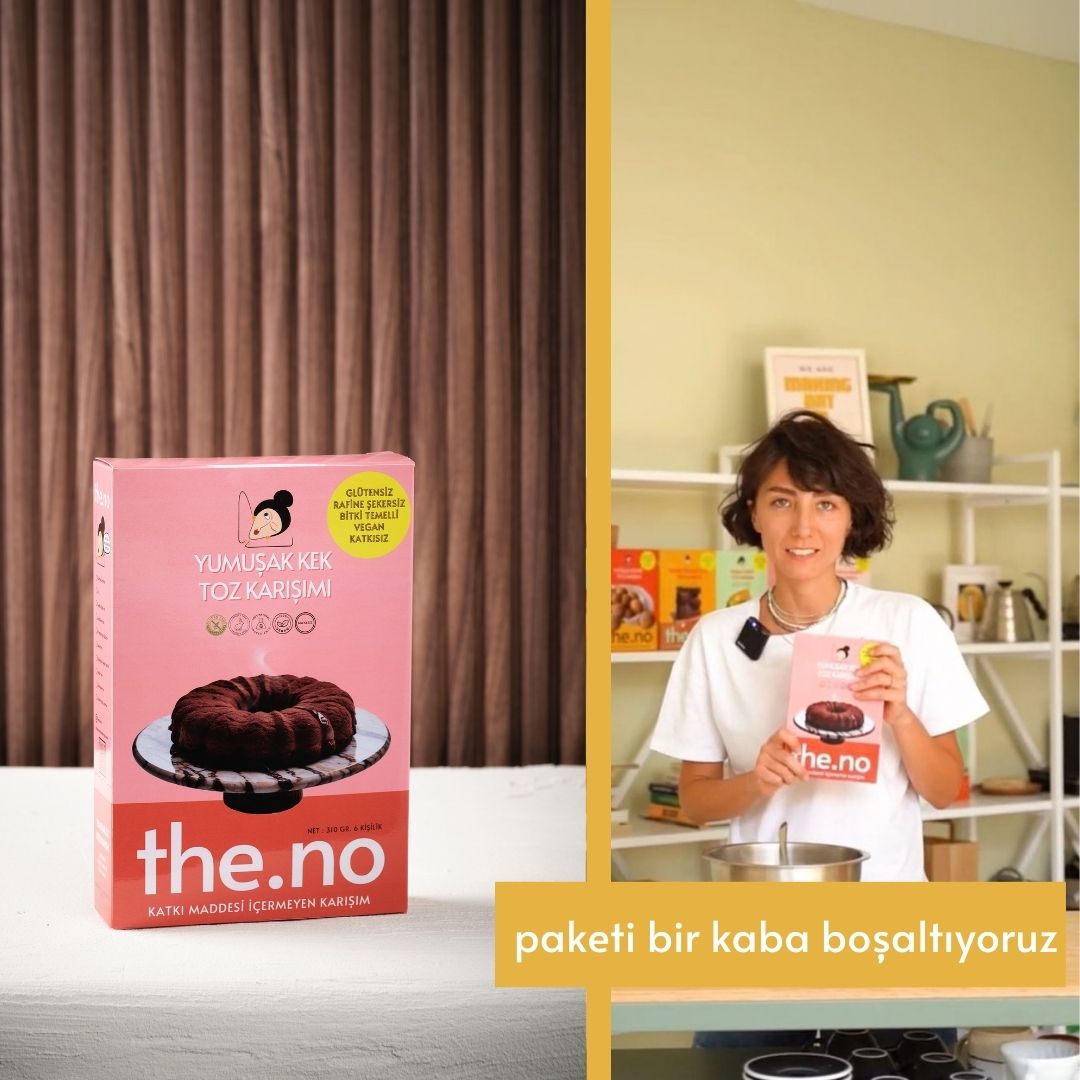 Yumuşak Kek Toz Karışımı 300 Gr. (6 Kişilik)