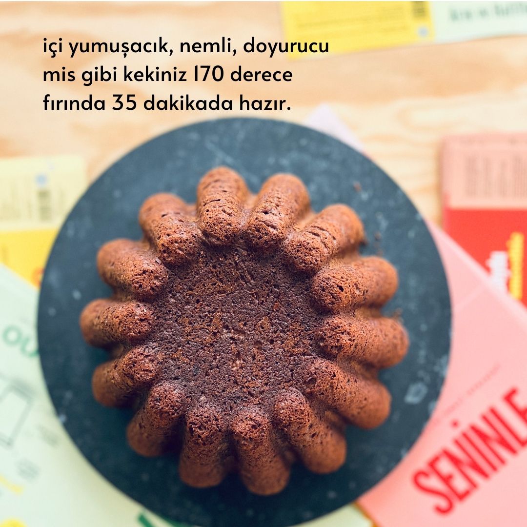 Yumuşak Kek Toz Karışımı 300 Gr. (6 Kişilik)