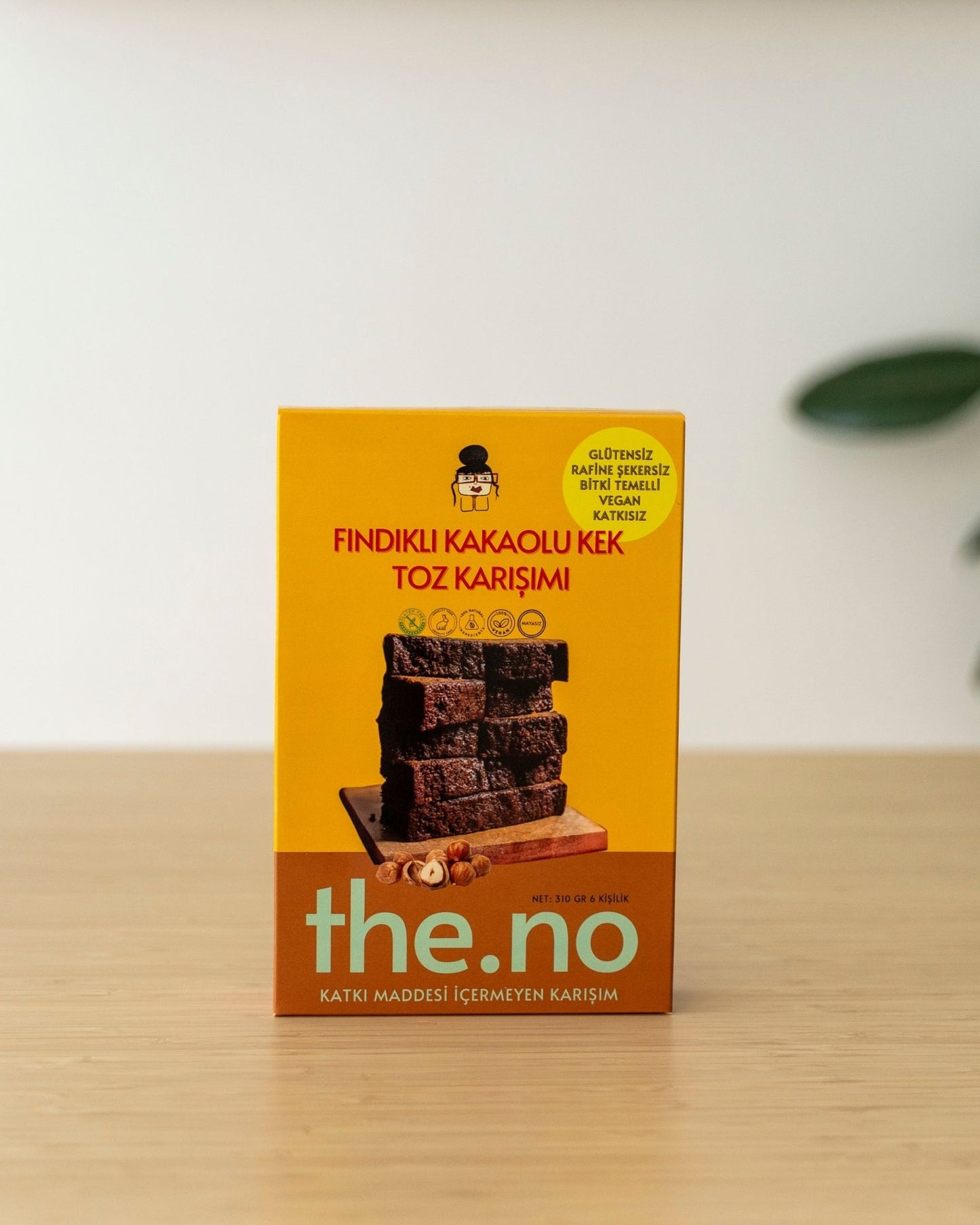 Fındıklı Bademli Kakaolu Kek Toz Karışımı 340 Gr. (6 Kişilik)