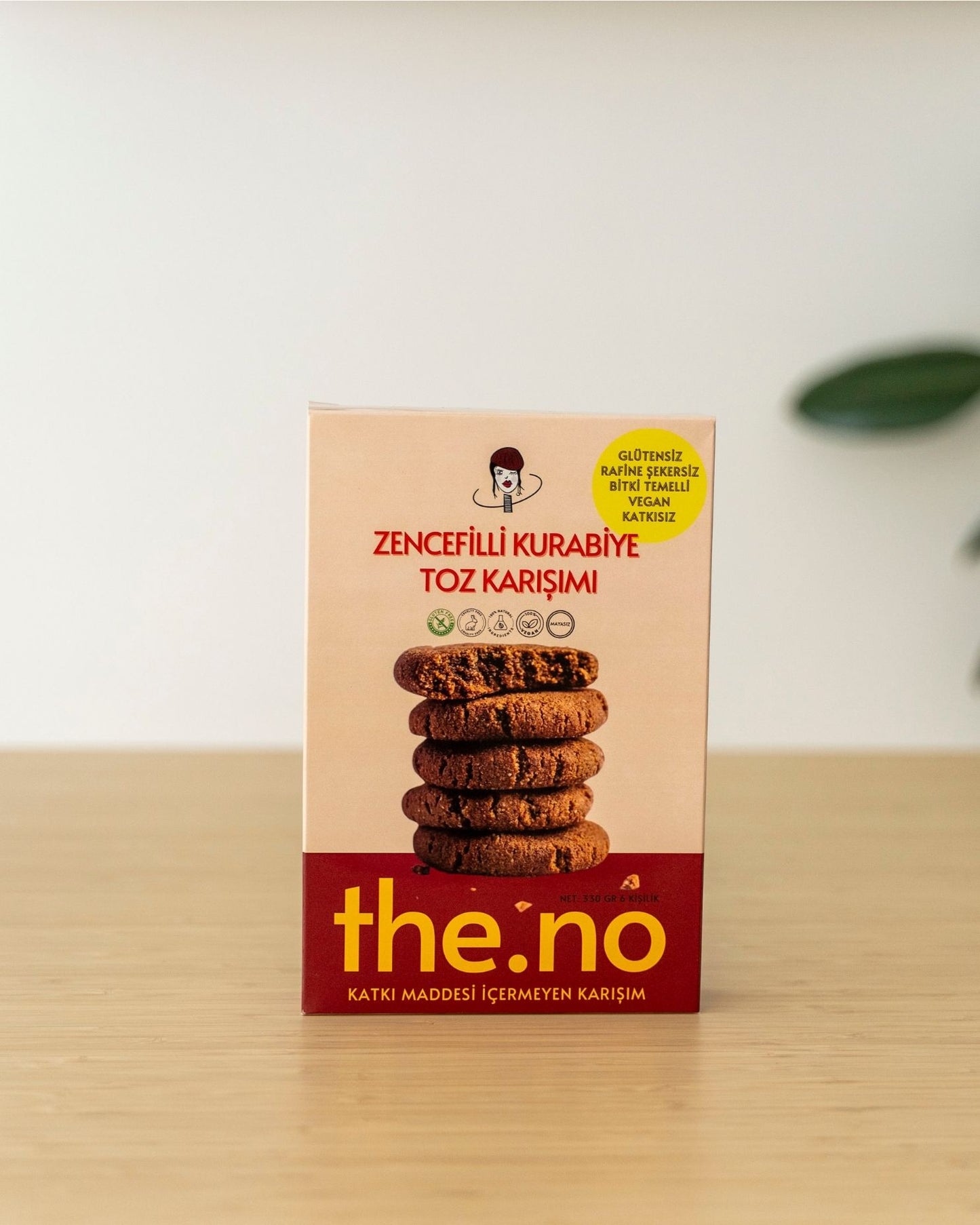 Zencefilli Kurabiye Toz Karışımı 300 Gr. (6 Kişilik)