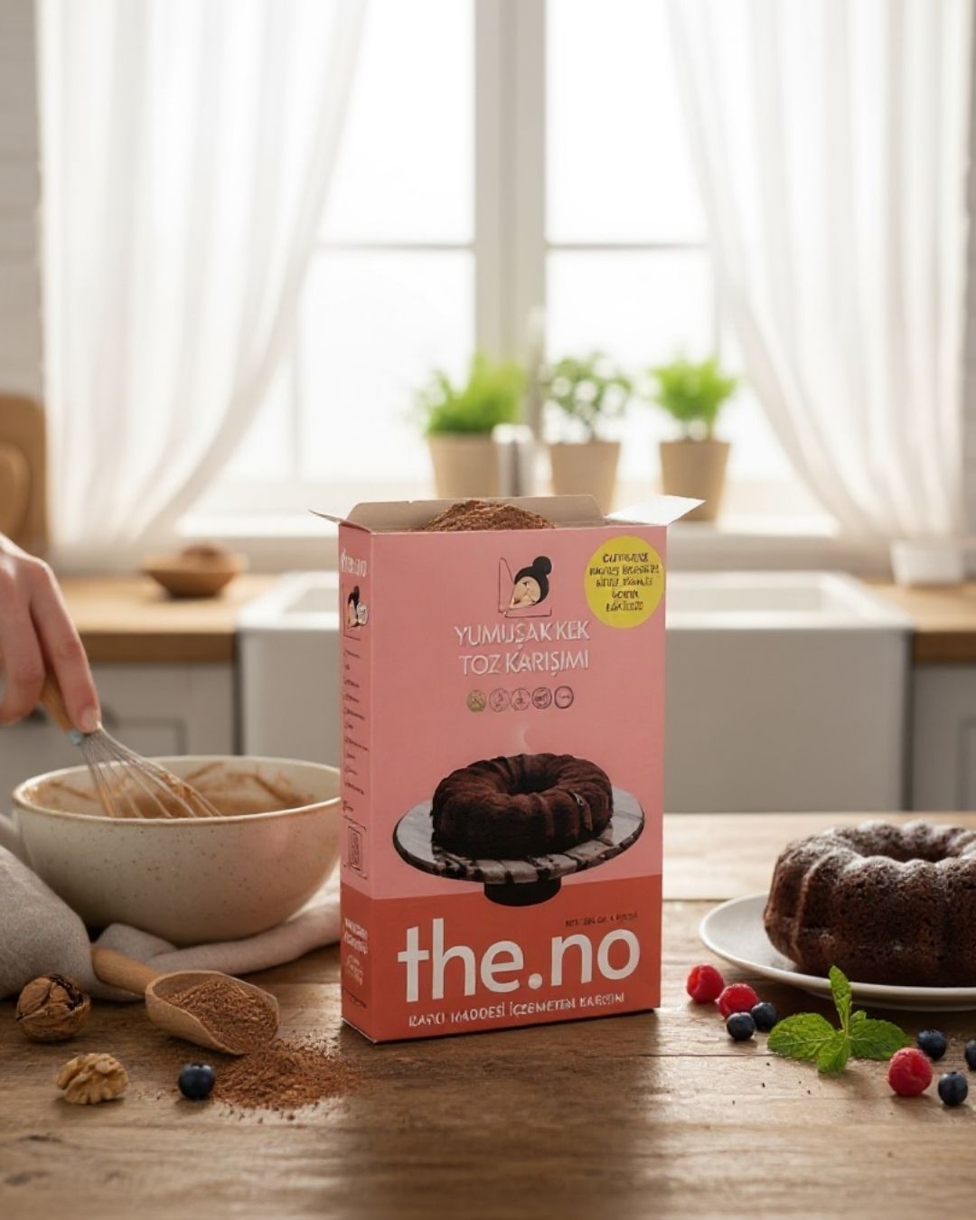 Yumuşak Kek Toz Karışımı 300 Gr. (6 Kişilik)