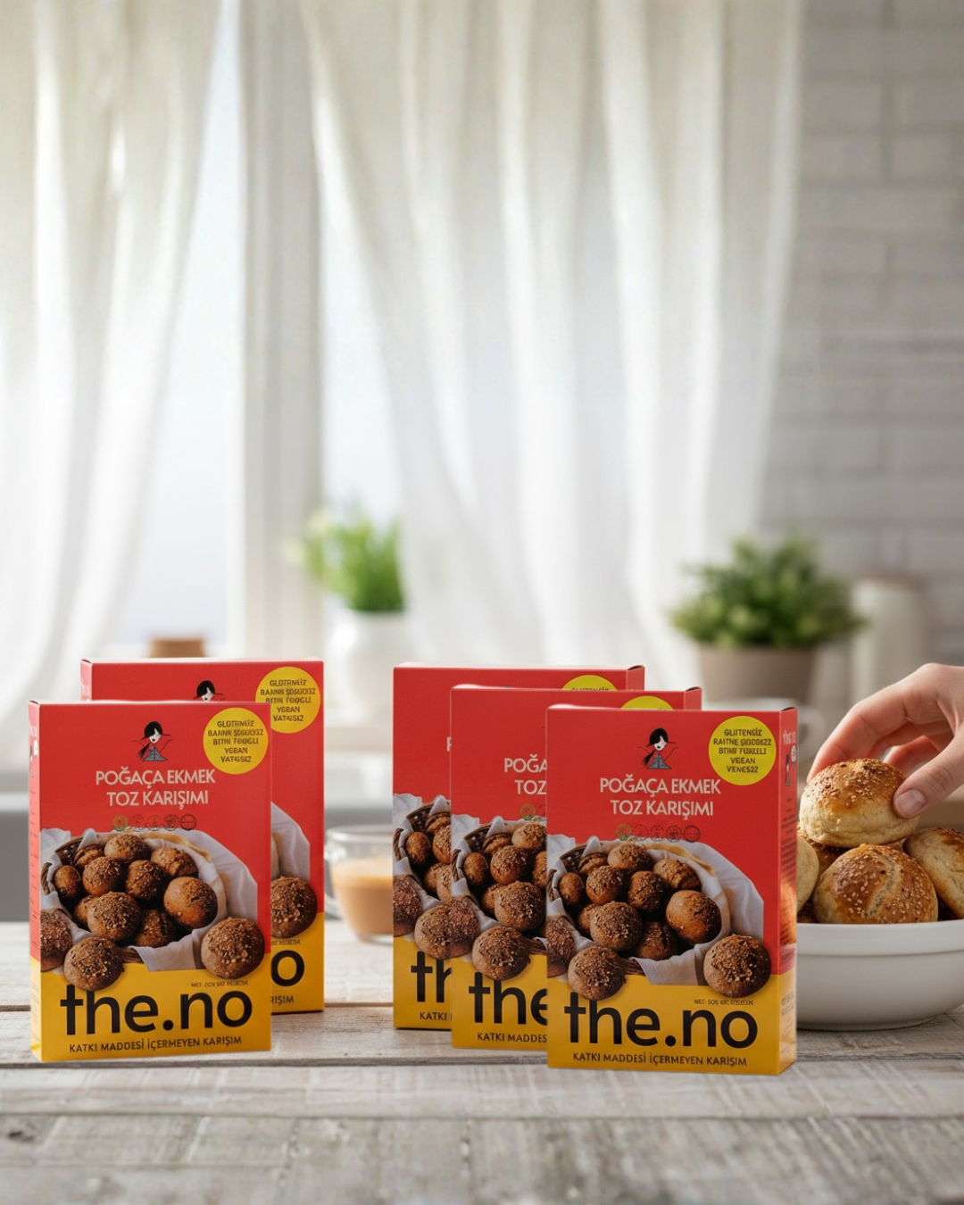 5’li Set: Poğaça Ekmek Toz Karışımı