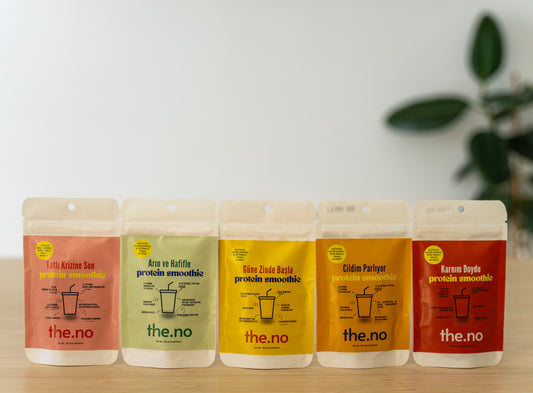 Toz Smoothie Karışımları 5’li Deneme Paketi  ( Tek kullanımlık 5 adet saşe içermektedir)