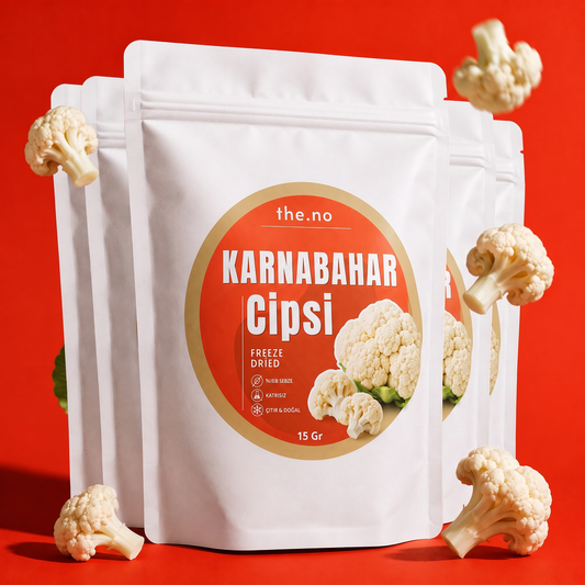 Karnabahar Cipsi 5'li Paket (15gx5) – Freeze Dried, Glütensiz, Katkısız | the.no