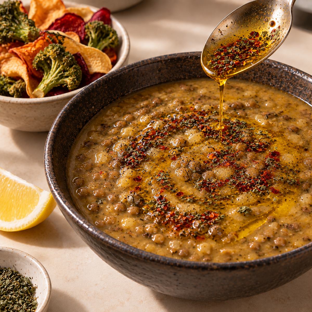 Yeşil Mercimek Çorbası