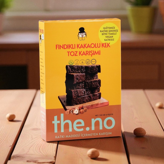 Fındıklı Bademli Kakaolu Kek Toz Karışımı 340 Gr. (6 Kişilik)