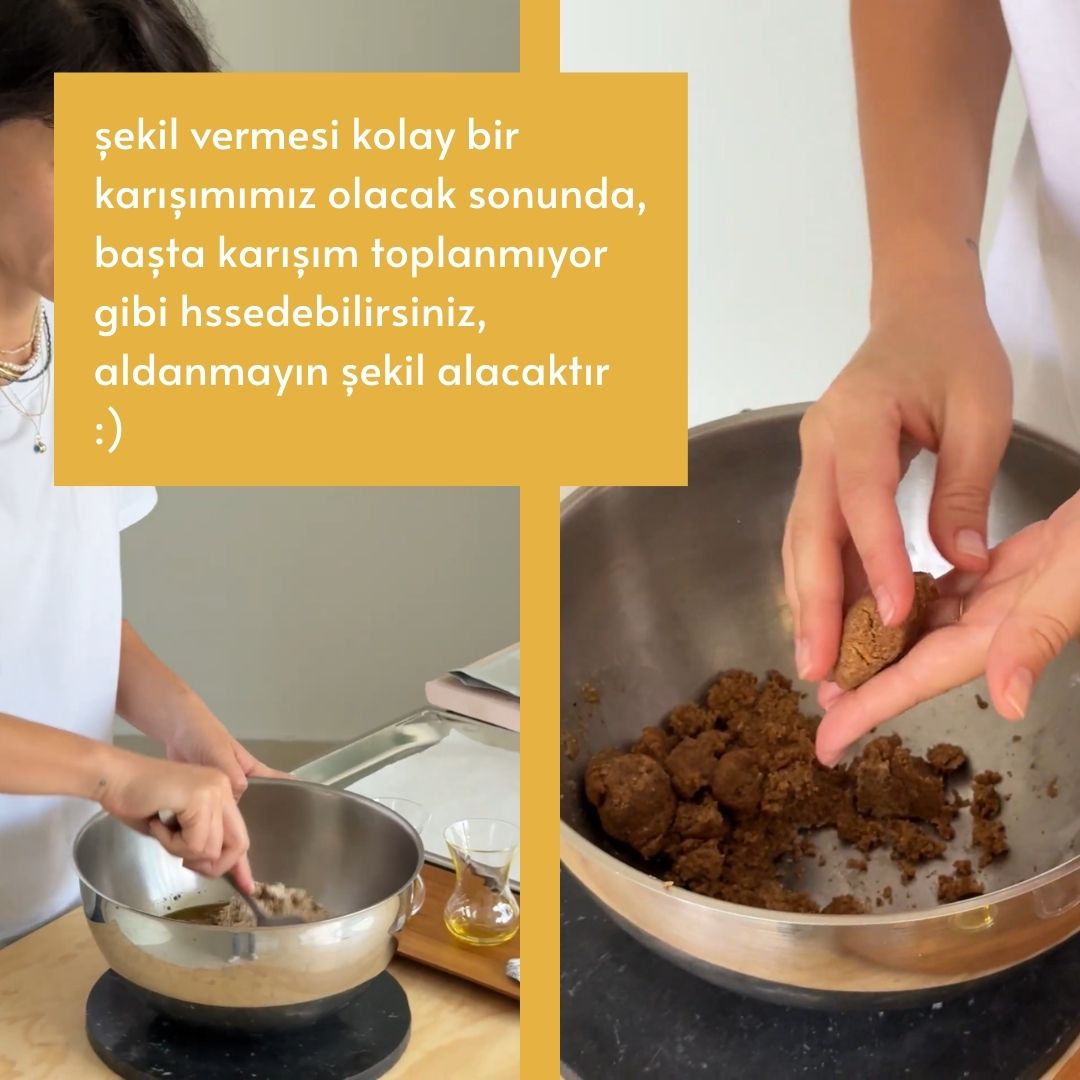 Zencefilli Kurabiye Toz Karışımı 300 Gr. (6 Kişilik)