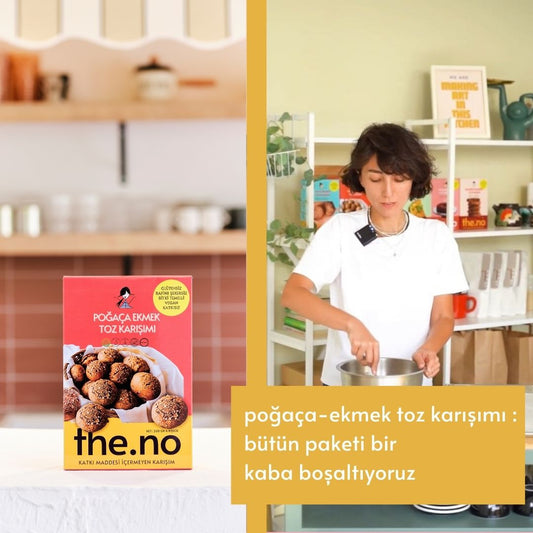 Poğaça Ekmek Toz Karışımı 200 Gr. (4 Kişilik)