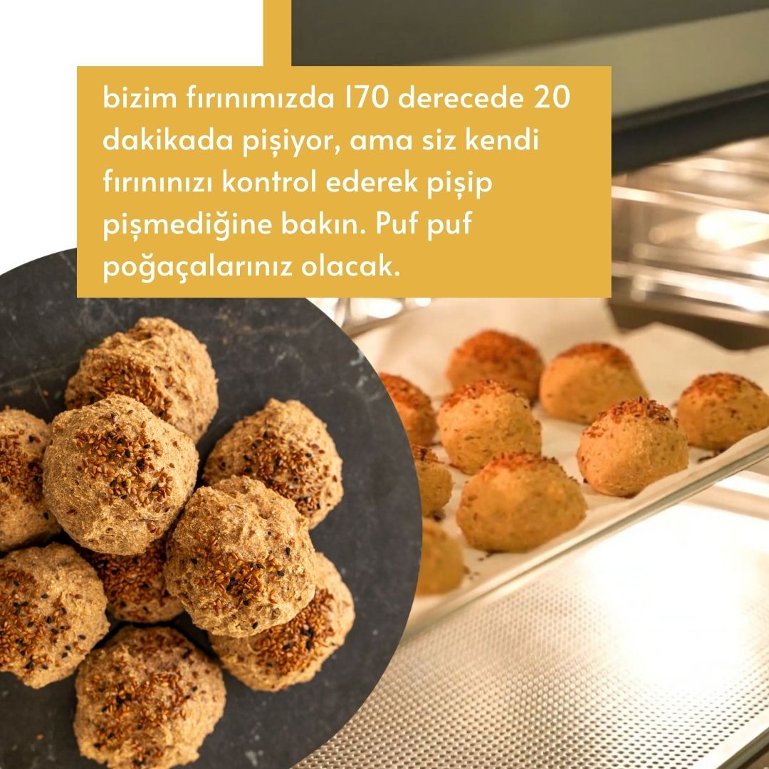 Poğaça Ekmek Toz Karışımı 200 Gr. (4 Kişilik)