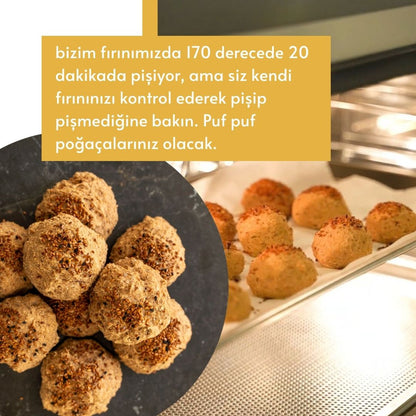 Poğaça Ekmek Toz Karışımı 200 Gr. (4 Kişilik)