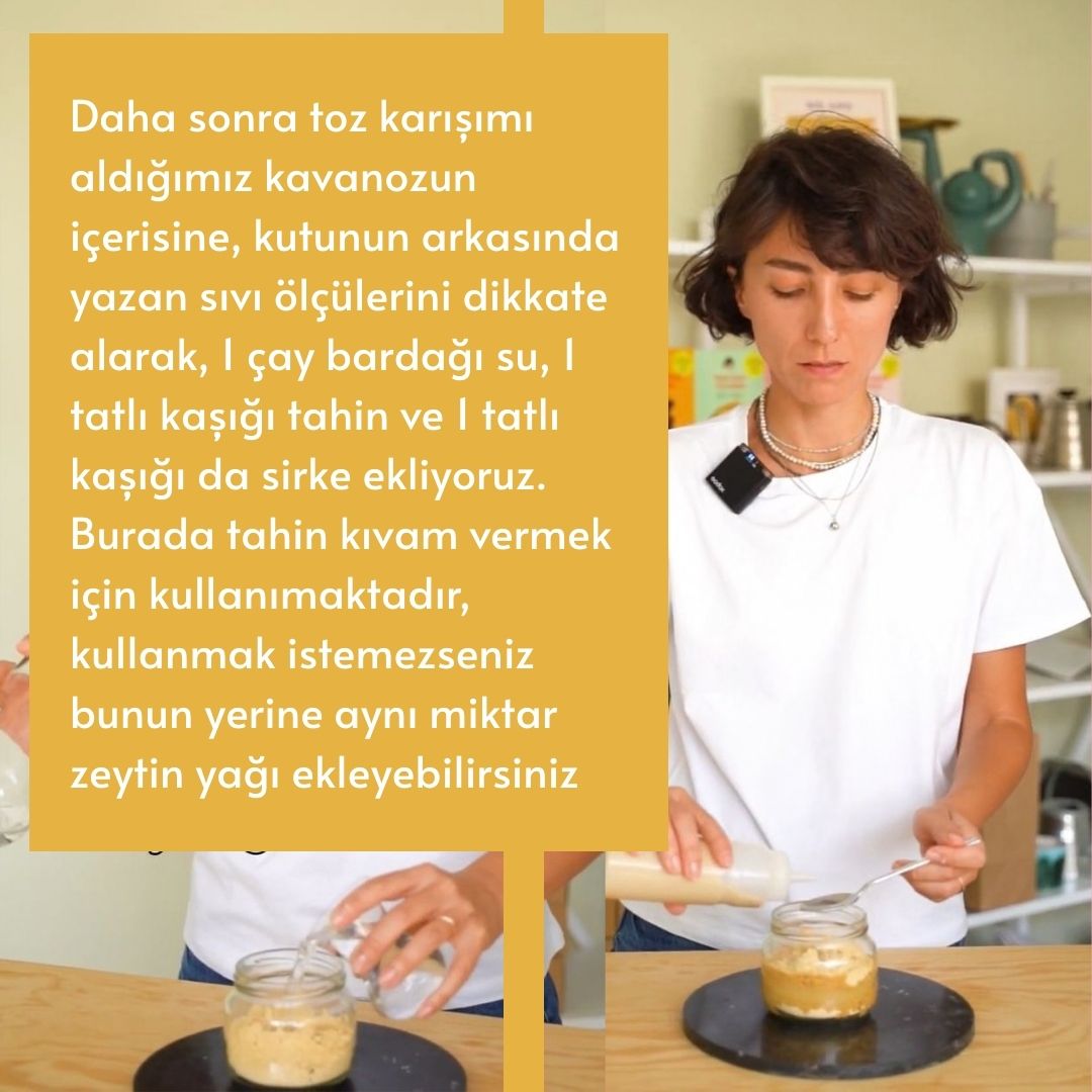 Bitkisel Vegan Omlet Toz Karışımı 2 X (135 Gr. 4 Kişilik)