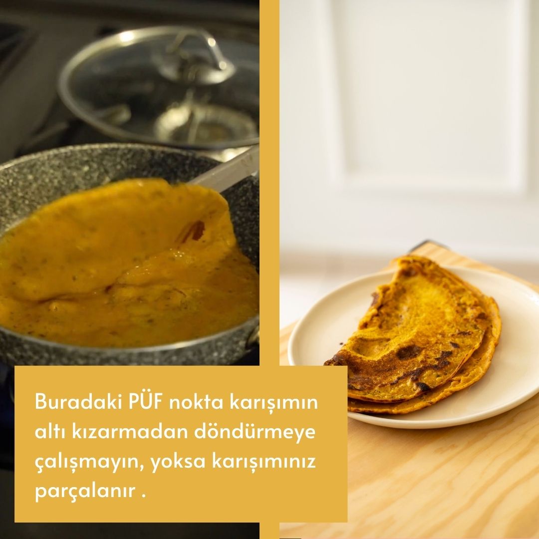 Bitkisel Vegan Omlet Toz Karışımı 2 X (135 Gr. 4 Kişilik)