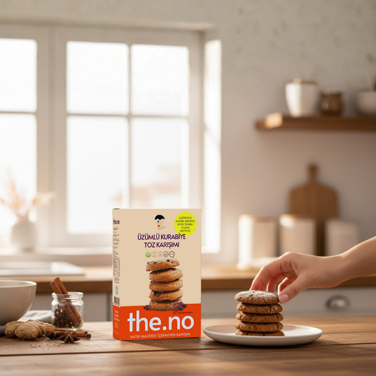 Üzümlü Kurabiye Toz Karışımı 350 Gr. (6 Kişilik)