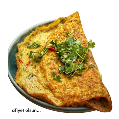 Bitkisel Vegan Omlet Toz Karışımı 2 X (135 Gr. 4 Kişilik)