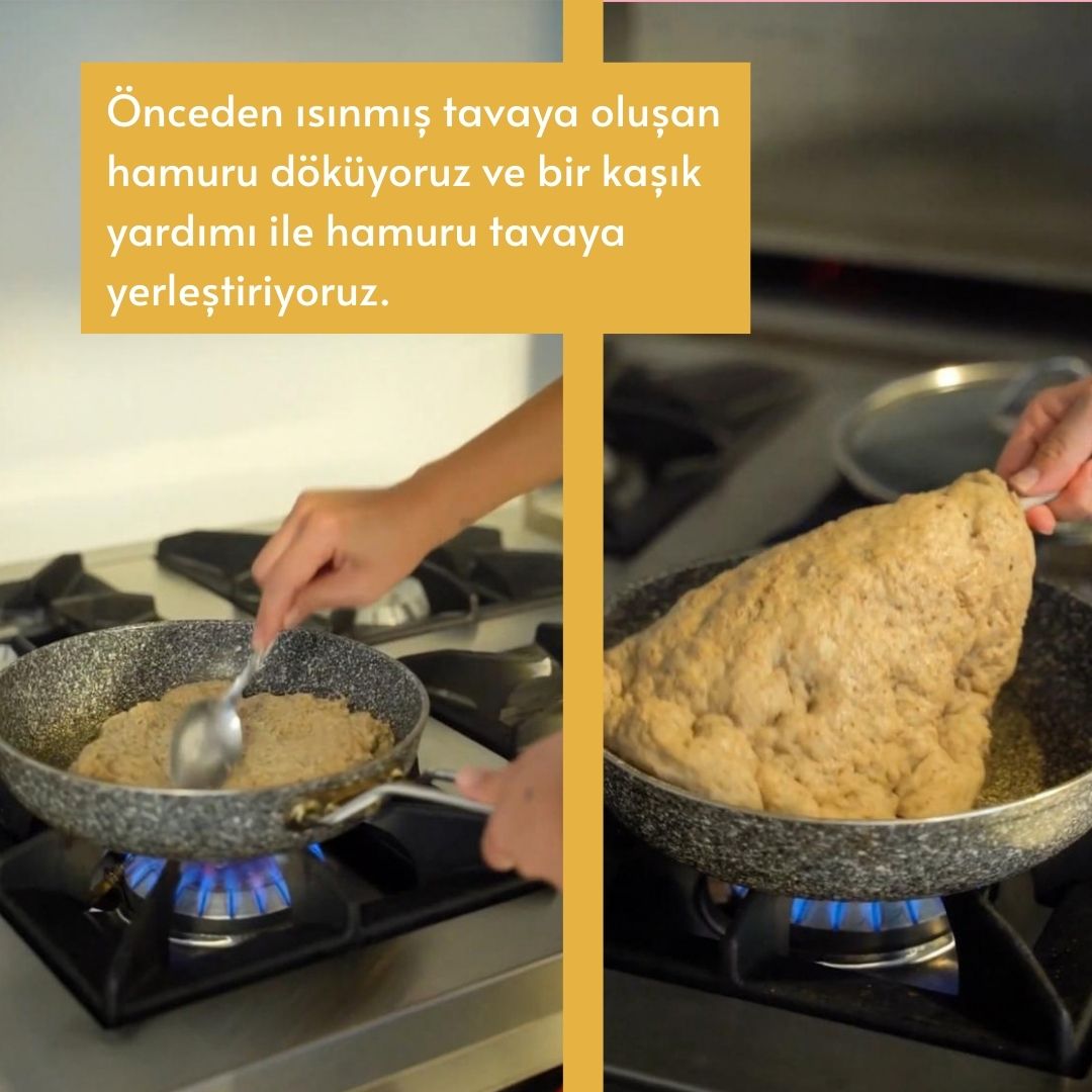 Tava Ekmeği Toz Karışımı 190 Gr. (4 Kişilik)