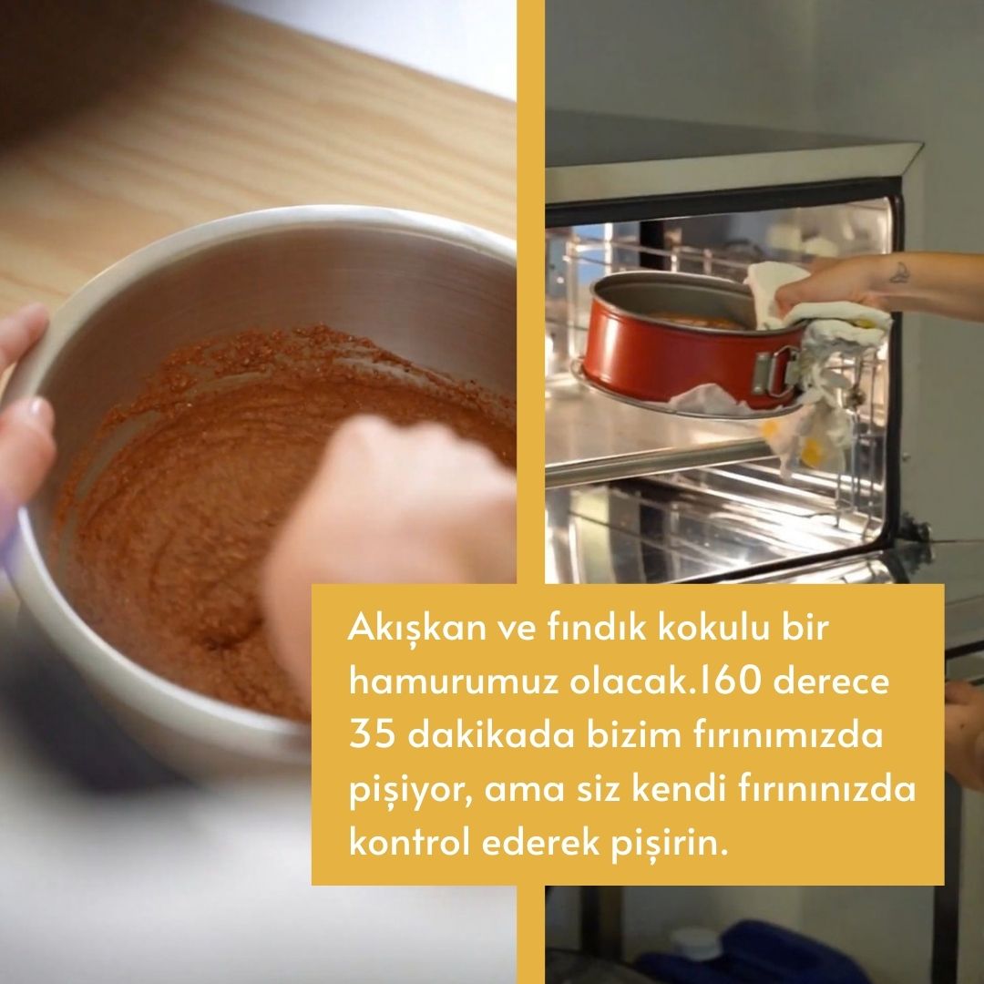 Fındıklı Bademli Kakaolu Kek Toz Karışımı 340 Gr. (6 Kişilik)