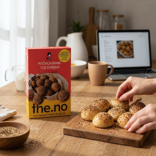 Poğaça Ekmek Toz Karışımı 200 Gr. (4 Kişilik)