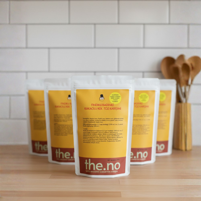 5’li Set: Fındıklı Bademli Kakaolu Kek Toz Karışımı