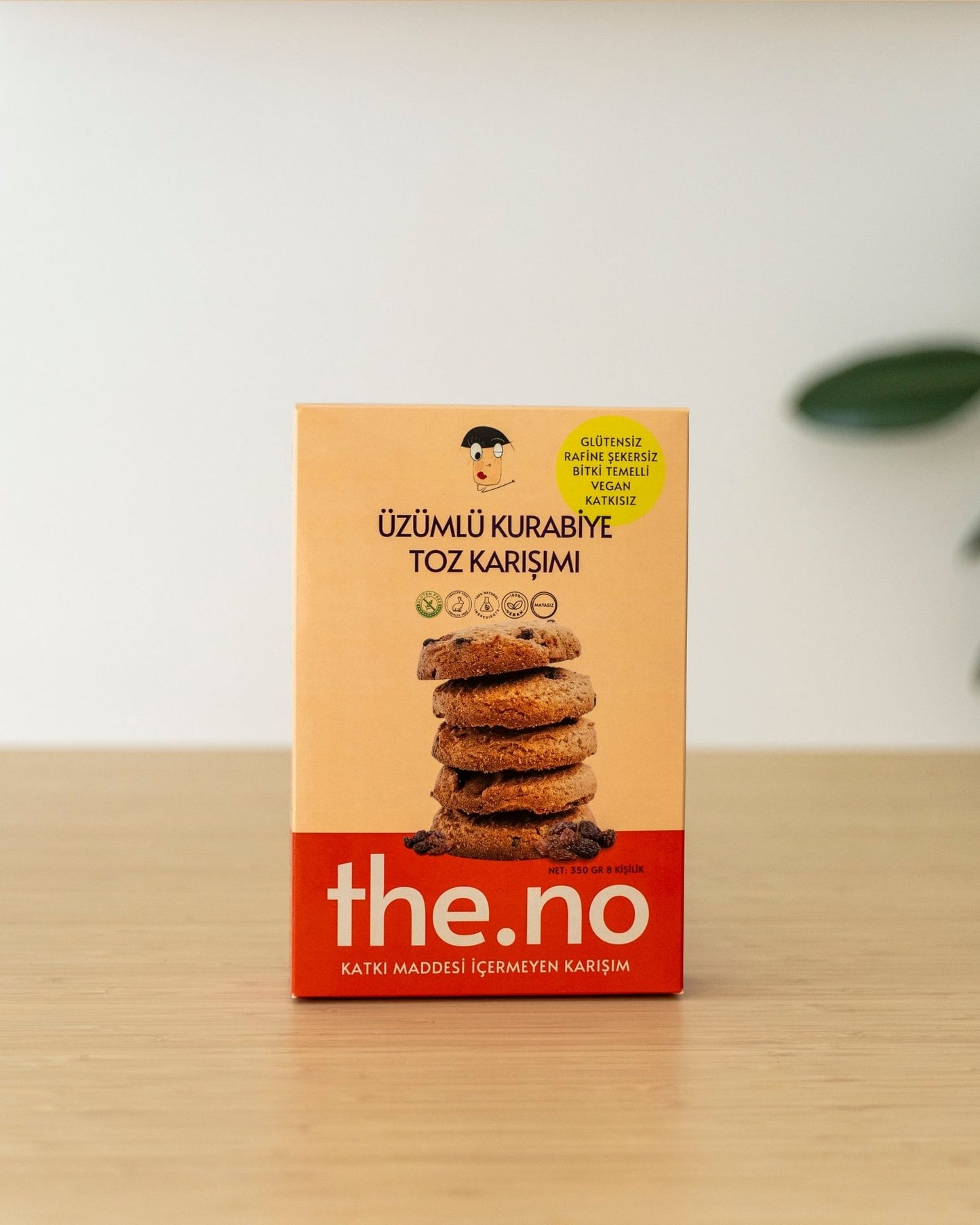 ÜZÜMLÜ KURABİYE TOZ KARIŞIMI 350 Gr. (6 Kişilik)