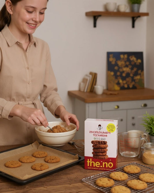 Zencefilli Kurabiye Toz Karışımı 300 Gr. (6 Kişilik)