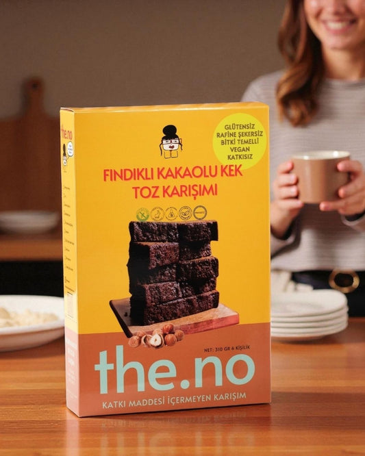 Fındıklı Bademli Kakaolu Kek Toz Karışımı 340 Gr. (6 Kişilik)