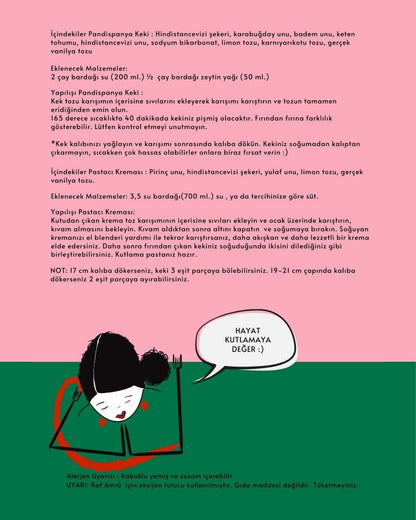 Kutlama Pastası Toz Karışımı