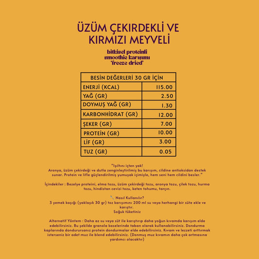 Cildim Parlıyor Toz Smoothie Karışımı 210 gr. 7 Porsiyon