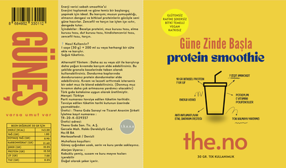 Güne Zinde Başla Toz Smoothie Karışımı 7x30 gr. ( Tek kullanımlık 7 saşe içermektedir)