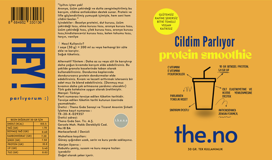 Cildim Parlıyor Toz Smoothie Karışımı 7x30 gr. ( Tek kullanımlık 7 saşe içermektedir)