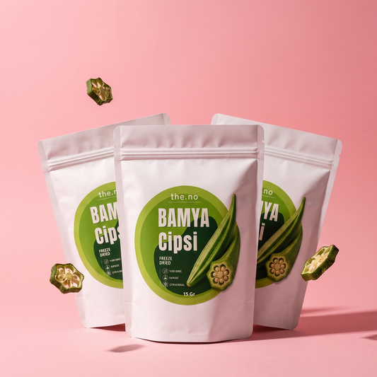 Bamya Cipsi 3'lü Paket (15gx3) – Freeze Dried, Glütensiz, Katkısız | the.no