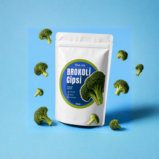 Brokoli Cipsi 15g – Freeze Dried, Glütensiz, Katkısız | the.no