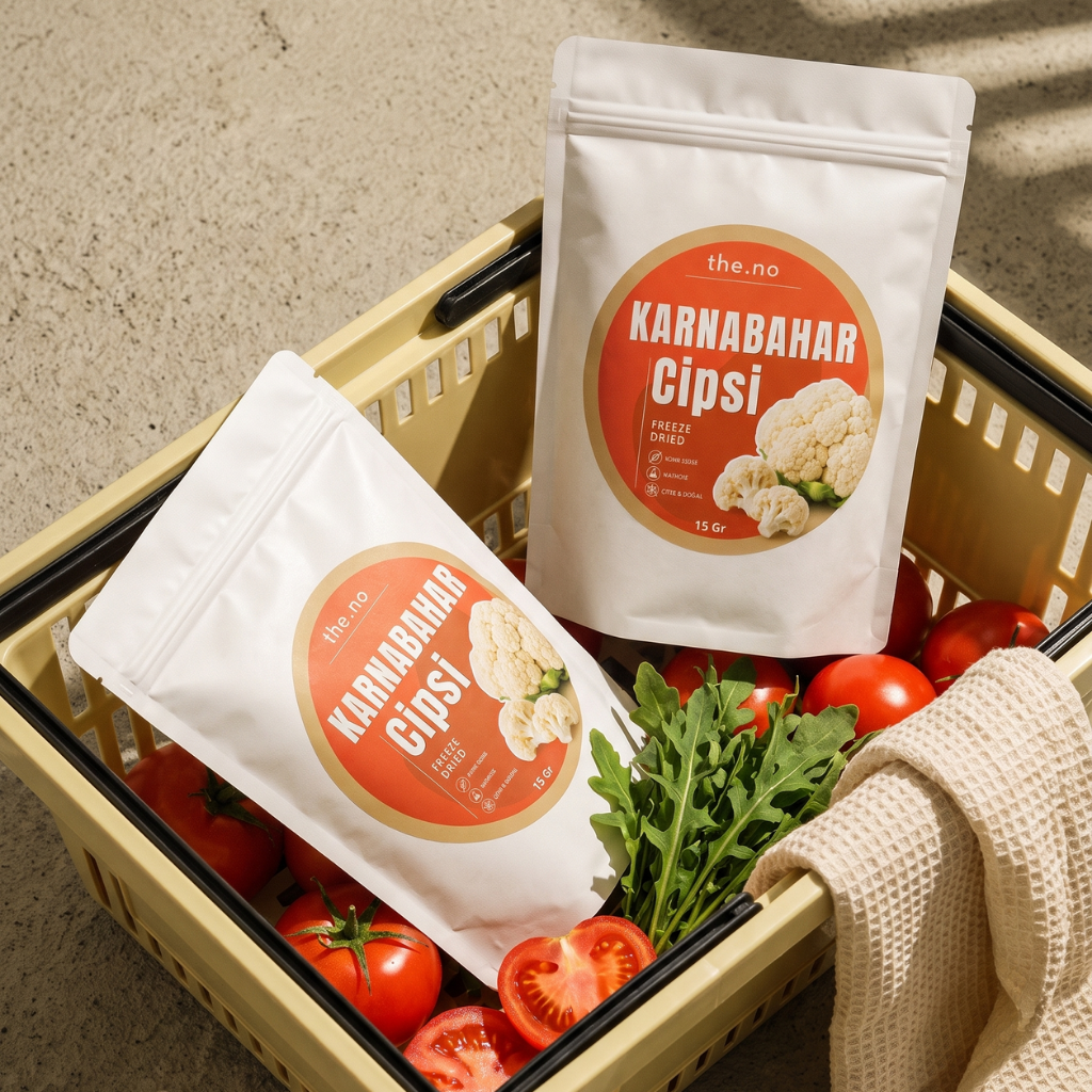Karnabahar Cipsi 15g – Freeze Dried, Glütensiz, Katkısız | the.no